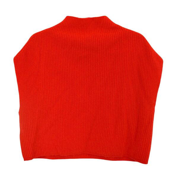 Anthropologie The Enza Oversized Ribbed Cashmere Vest Size Small - Picture 6 of 6